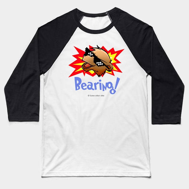 Bearing thug life glasses Baseball T-Shirt by Bearing